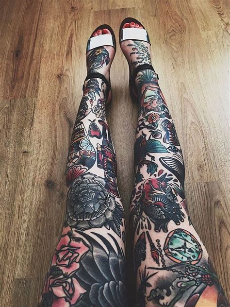 full leg tattoo|full leg tattoo woman.